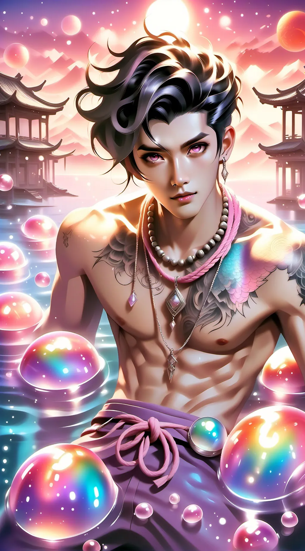 ai character: Kai 🥺🩷💗🕊️ background