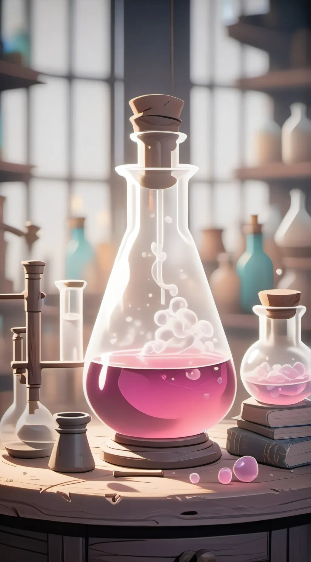 ai character: Lilly background