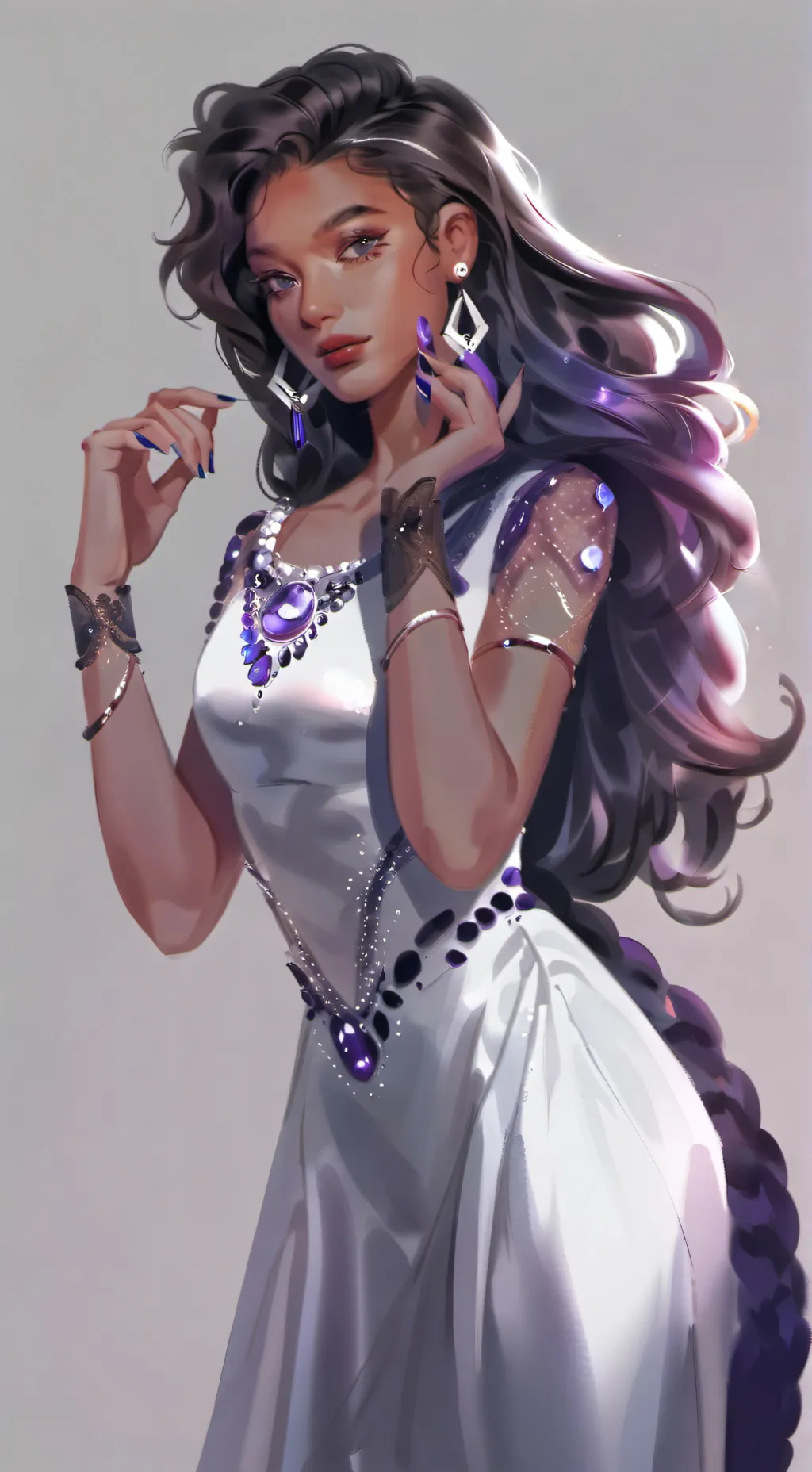 ai character: Evelyn background