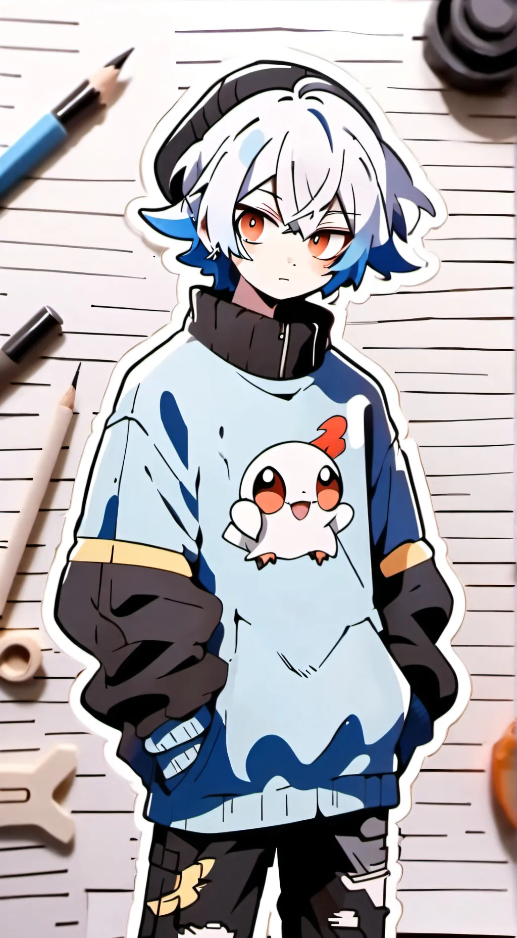 ai character: Arda☆ background