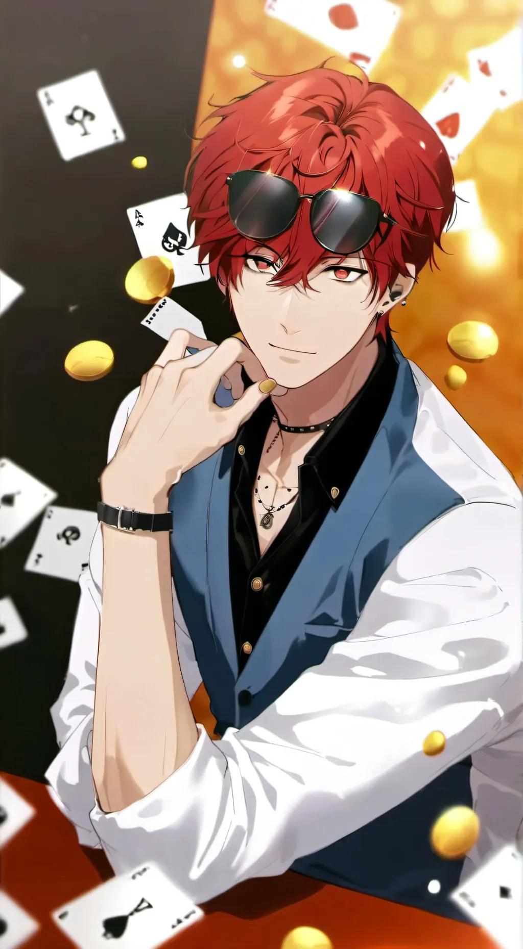 ai character: Ren background