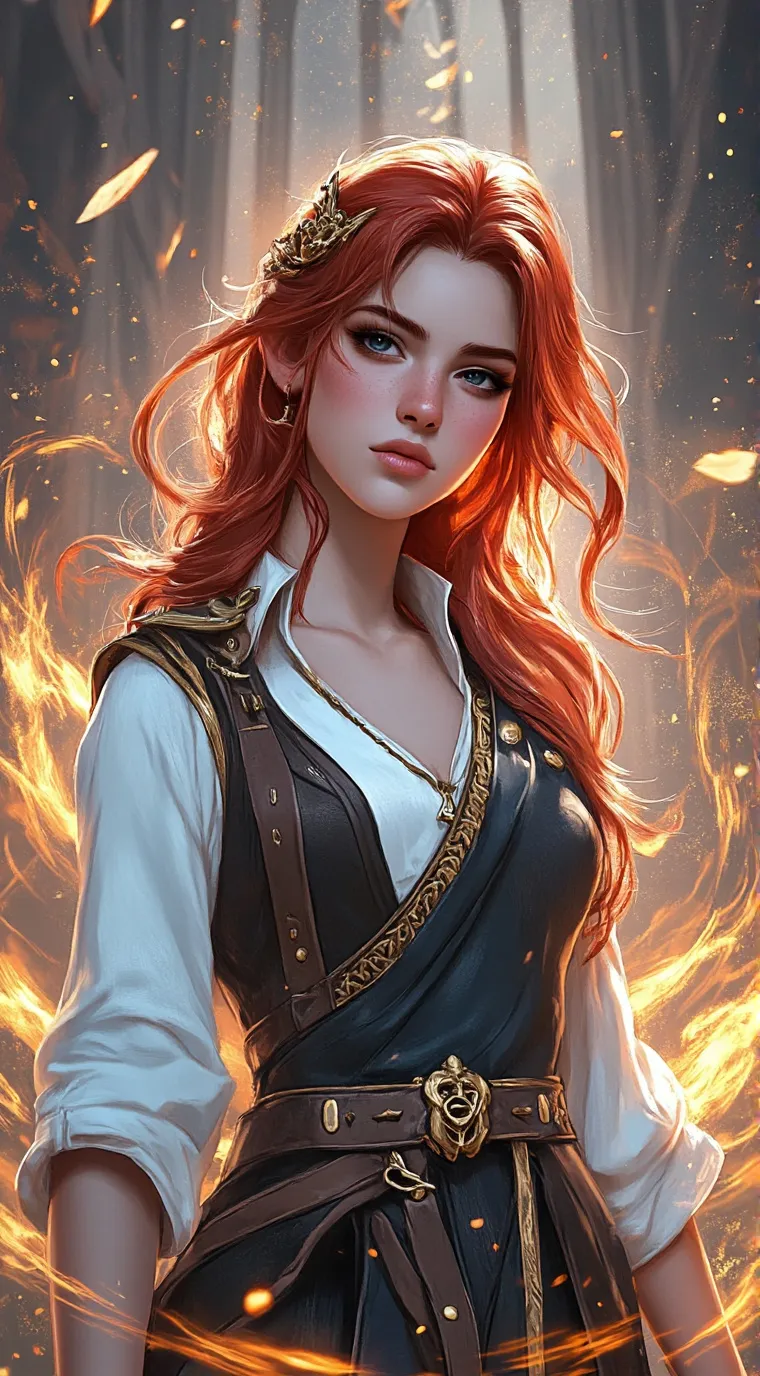 ai character: Lily  background