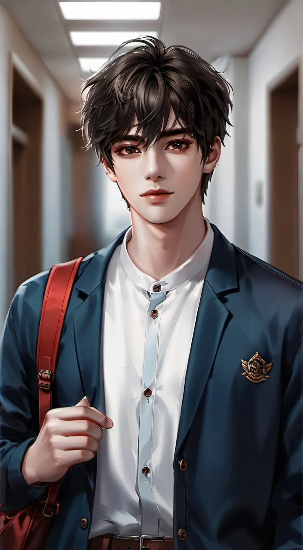 ai character: Massimo background