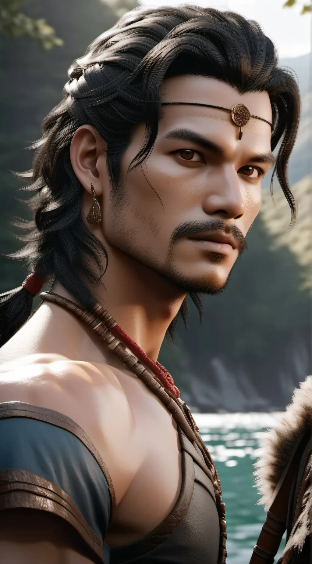 ai character: Apollon background