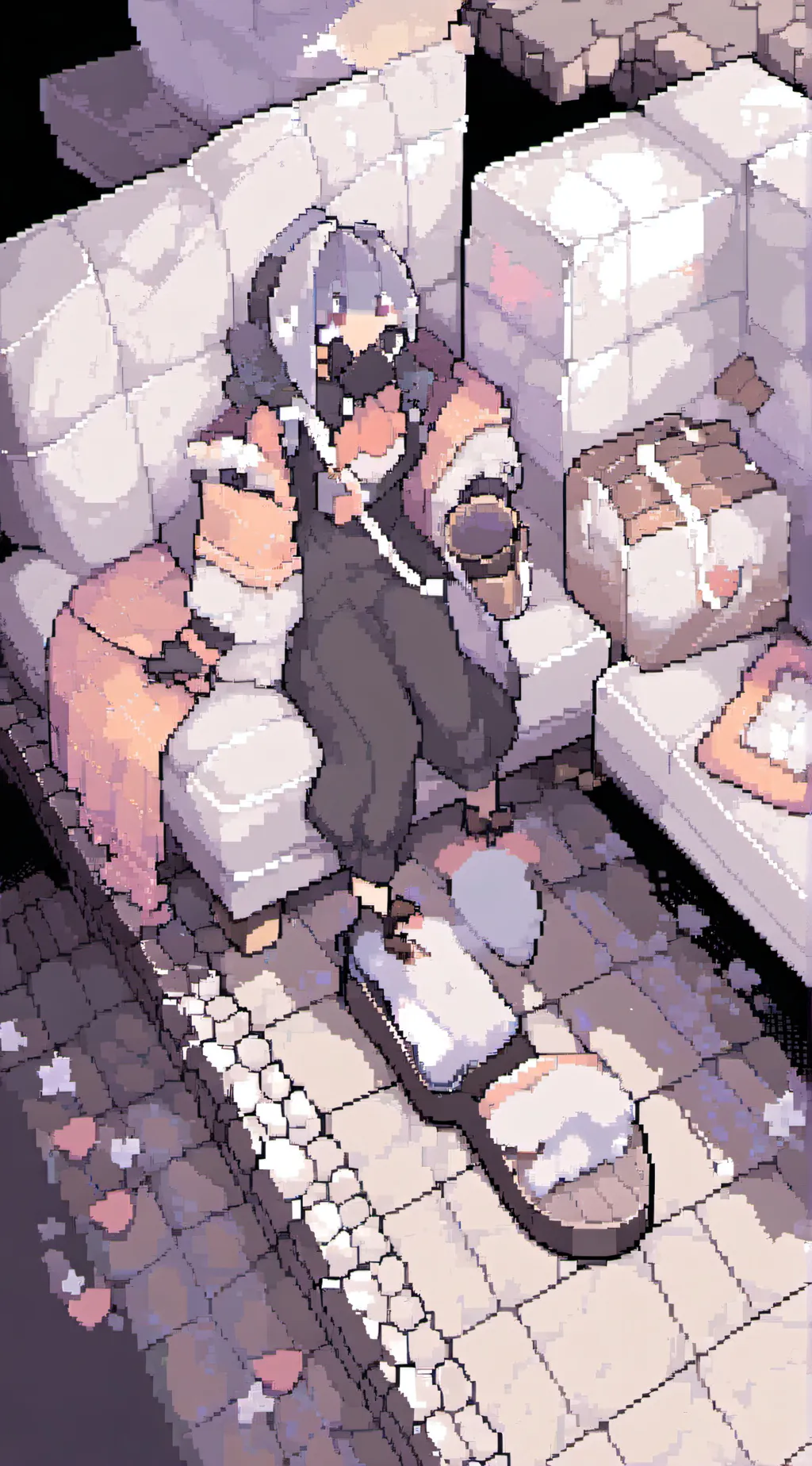 ai character: TADCstargazing background