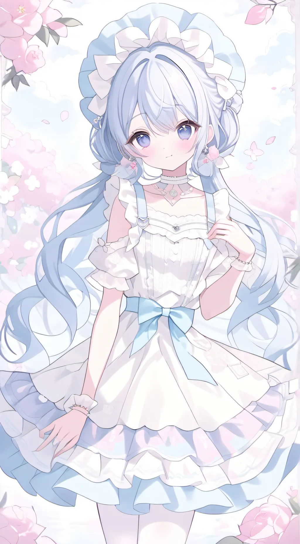 ai character: christine  background