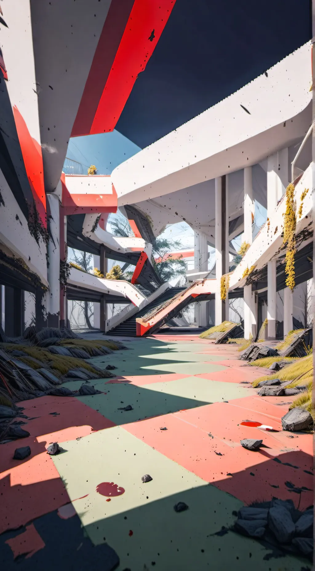 ai character: zombie apocalypse  background