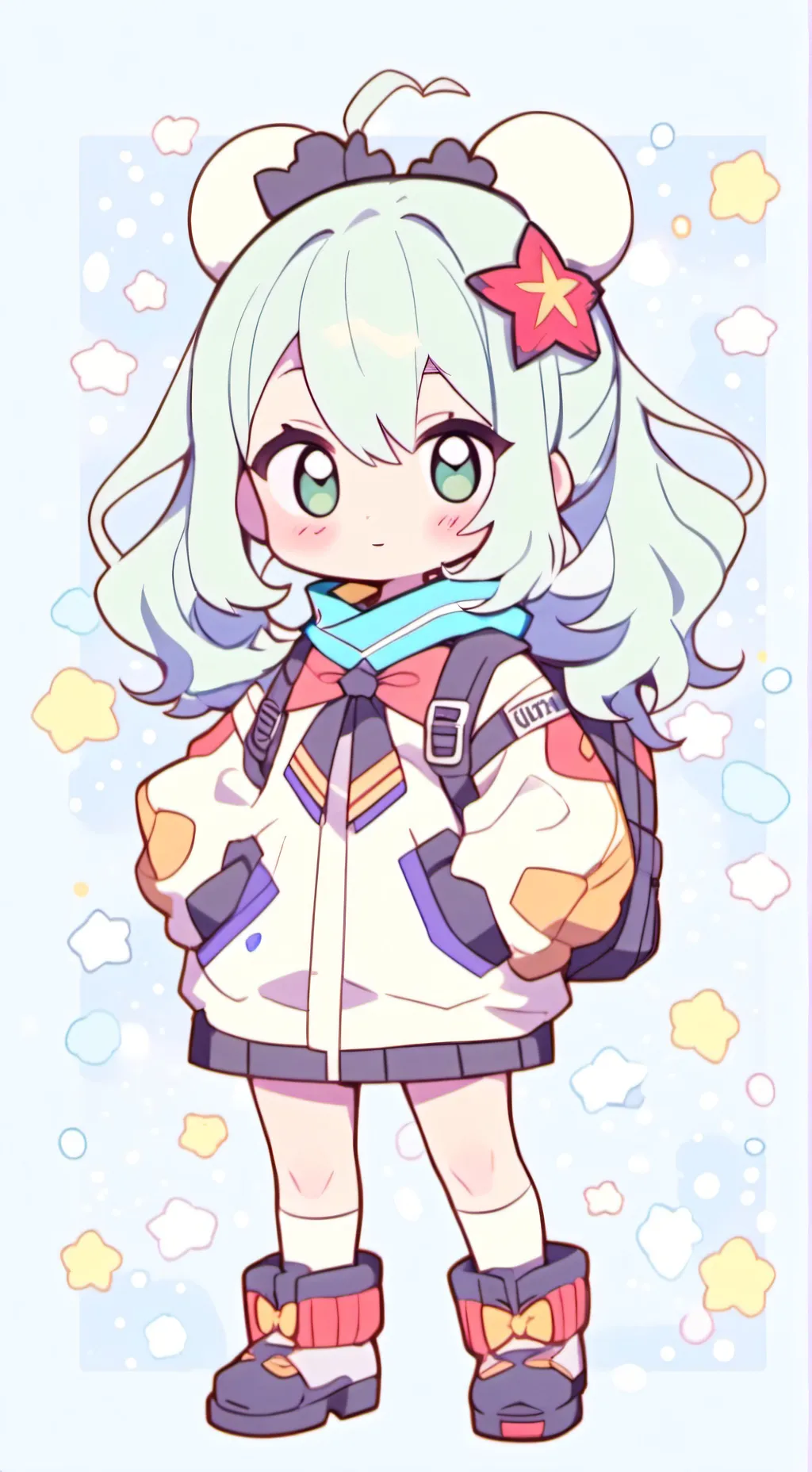 ai character: Eri Mha!💔❤️‍🩹 background