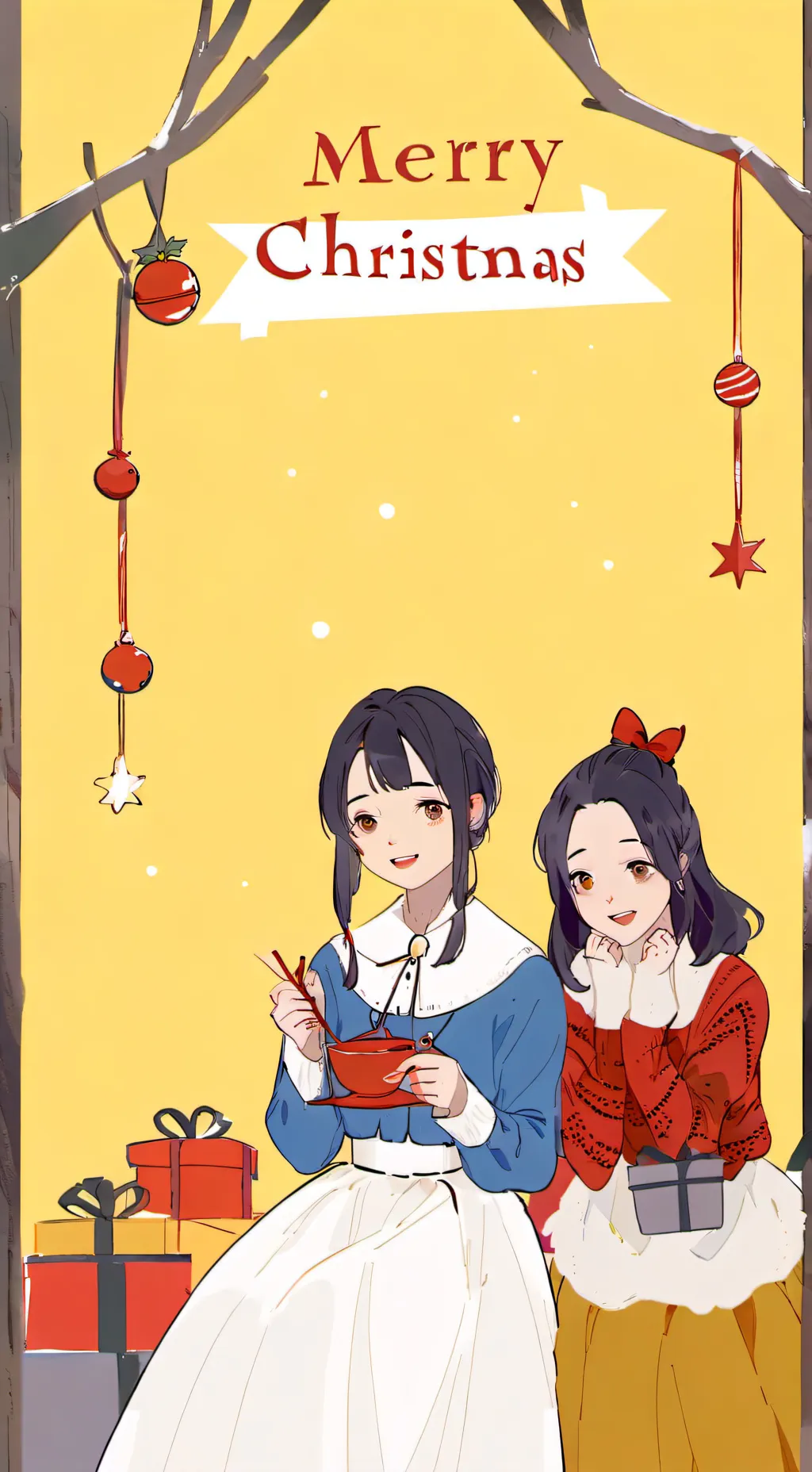 ai character: dogman christmas🎁🎅 background