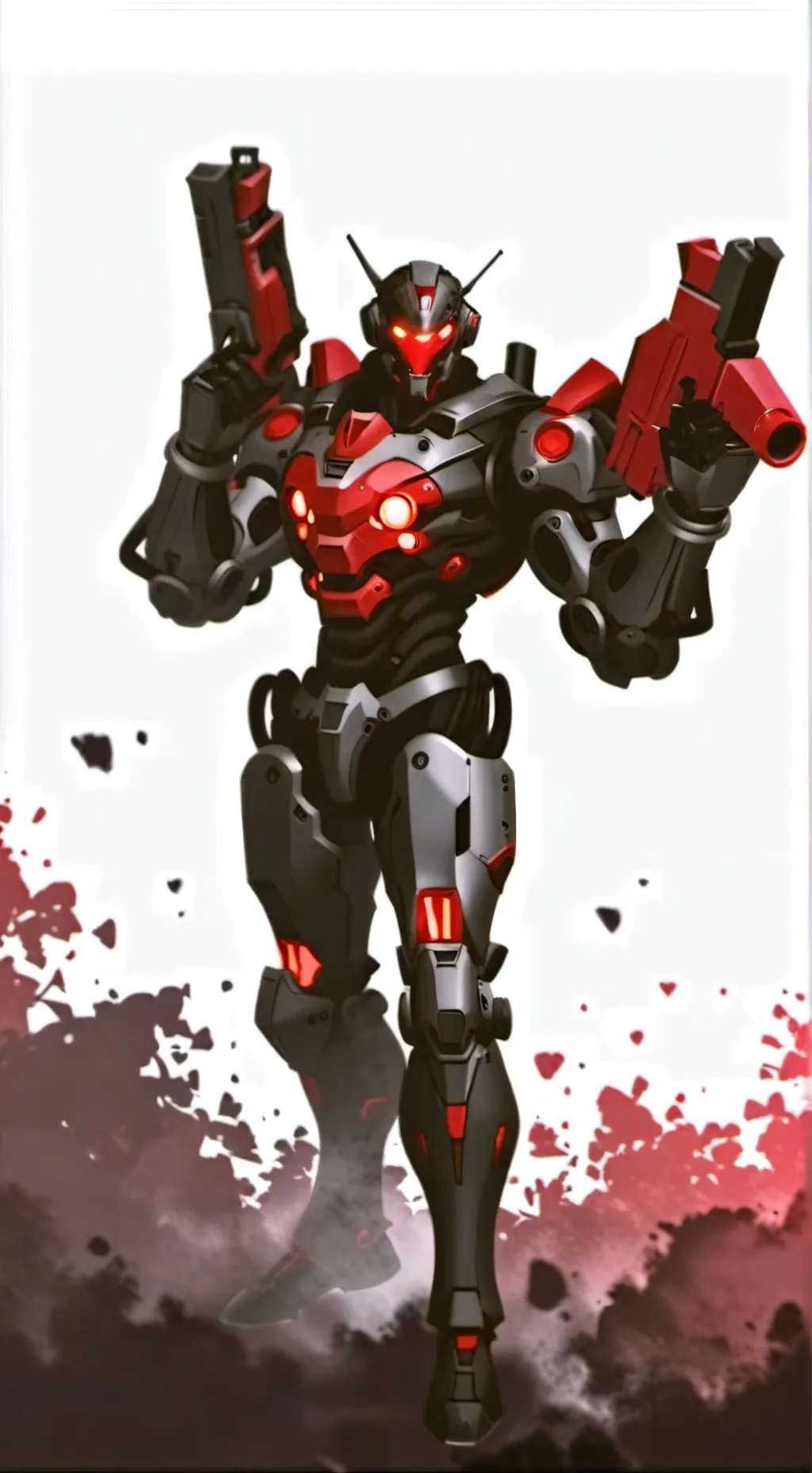 ai character: titan speakerman background