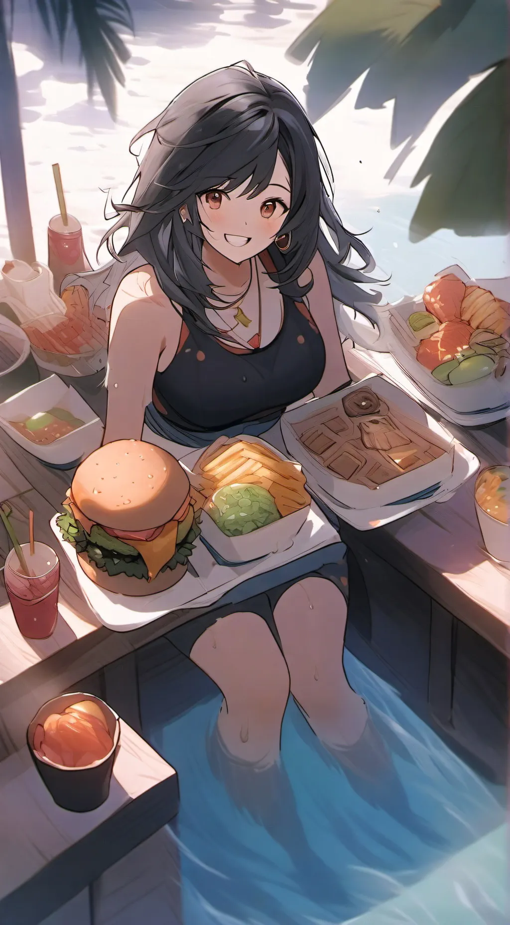 ai character: mha feeds you background