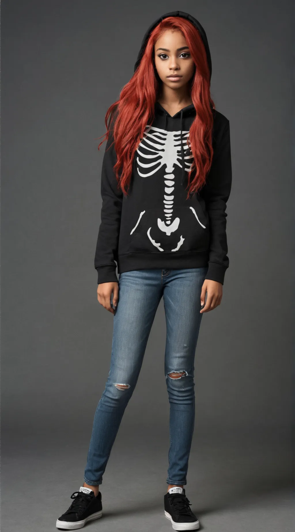 ai character: Magenta  background