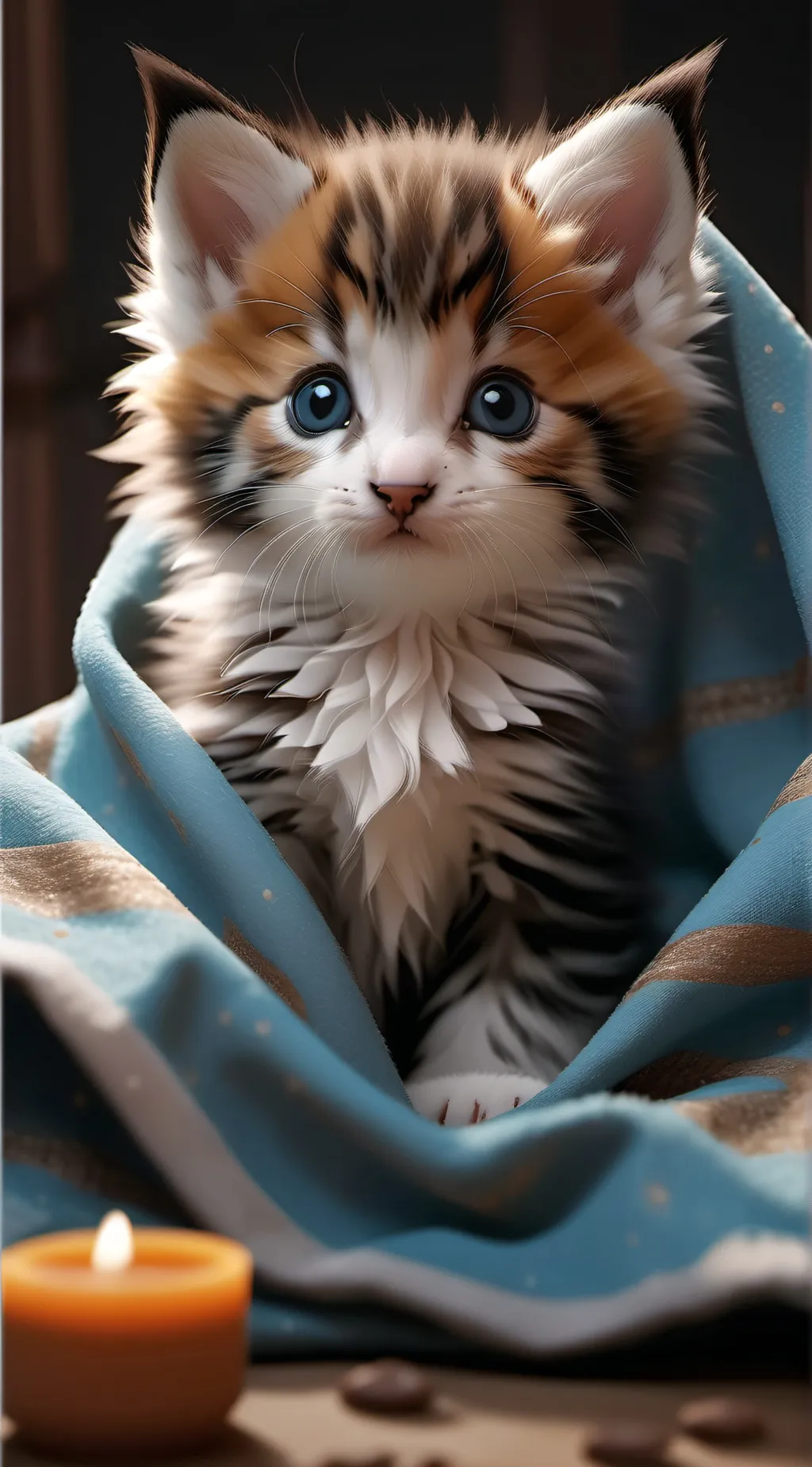 ai character: Baby Kitten background