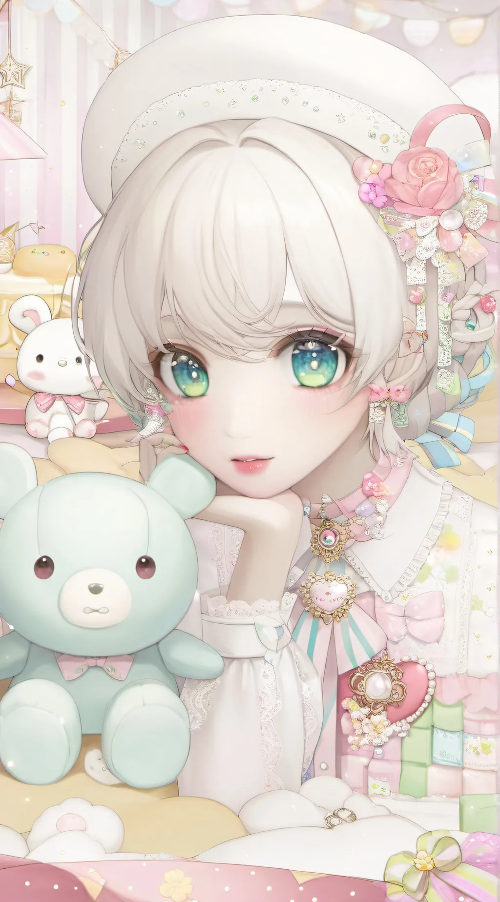 ai character: AI background