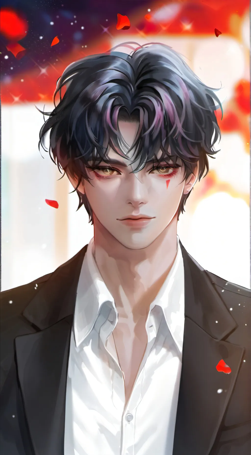 ai character: Joven desconocido  background