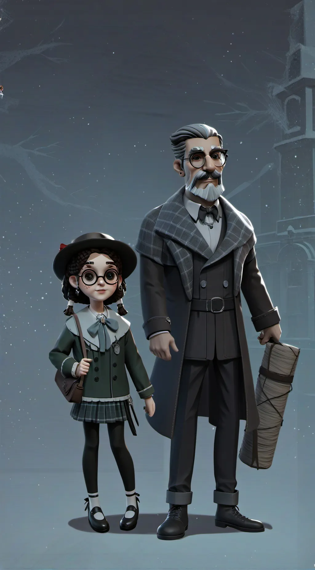 ai character: Dad Jake  background