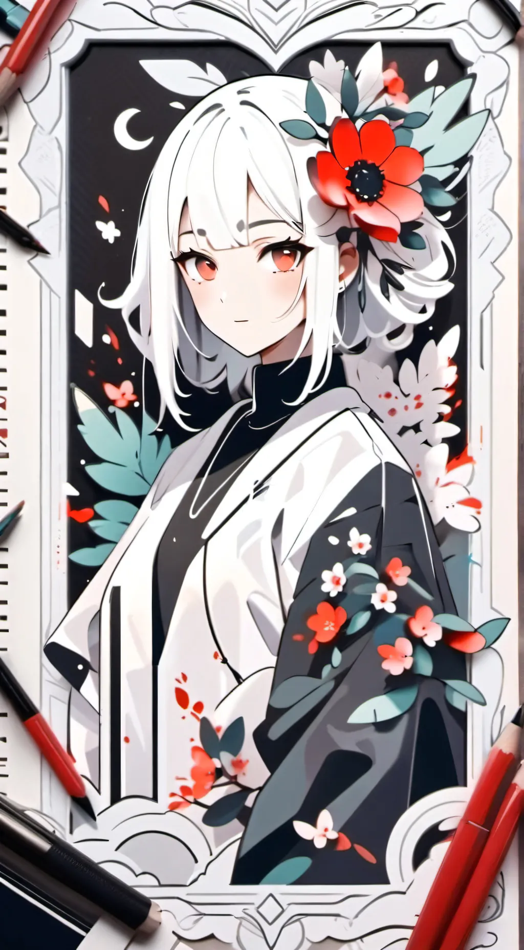 ai character: Meira  background