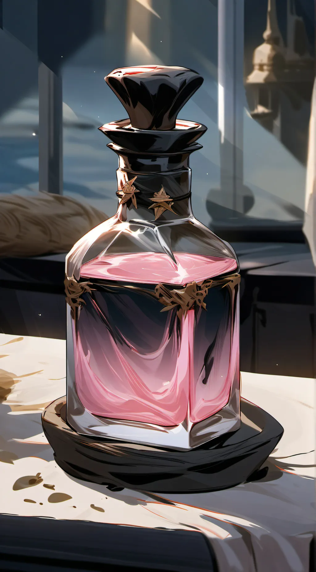 ai character: The potion  background