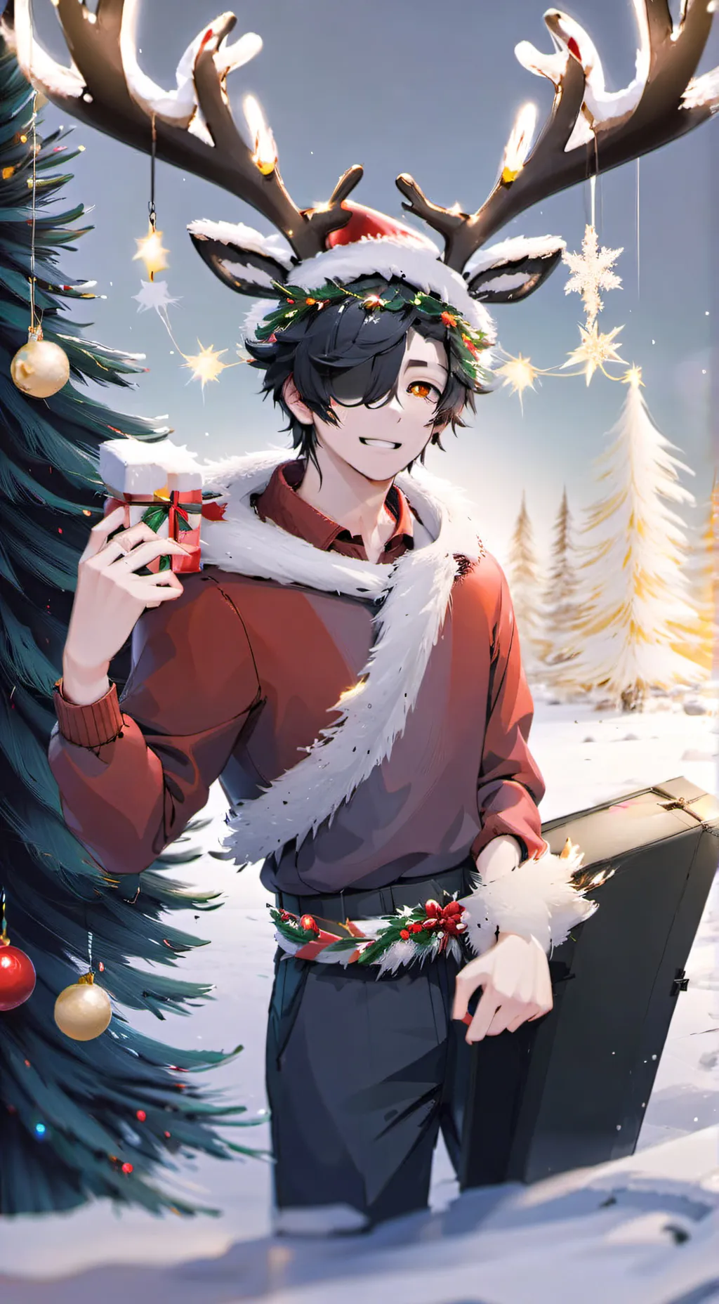 ai character: Coal background