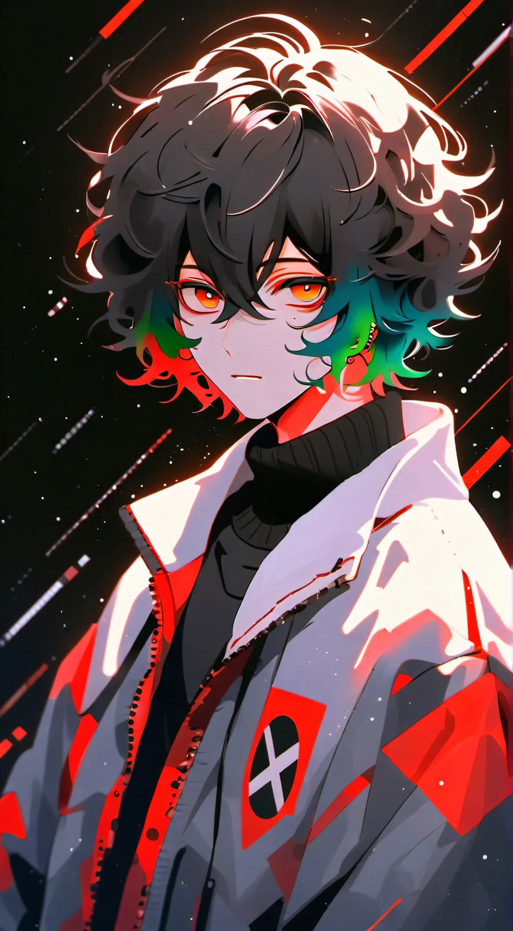 ai character: quackity  background