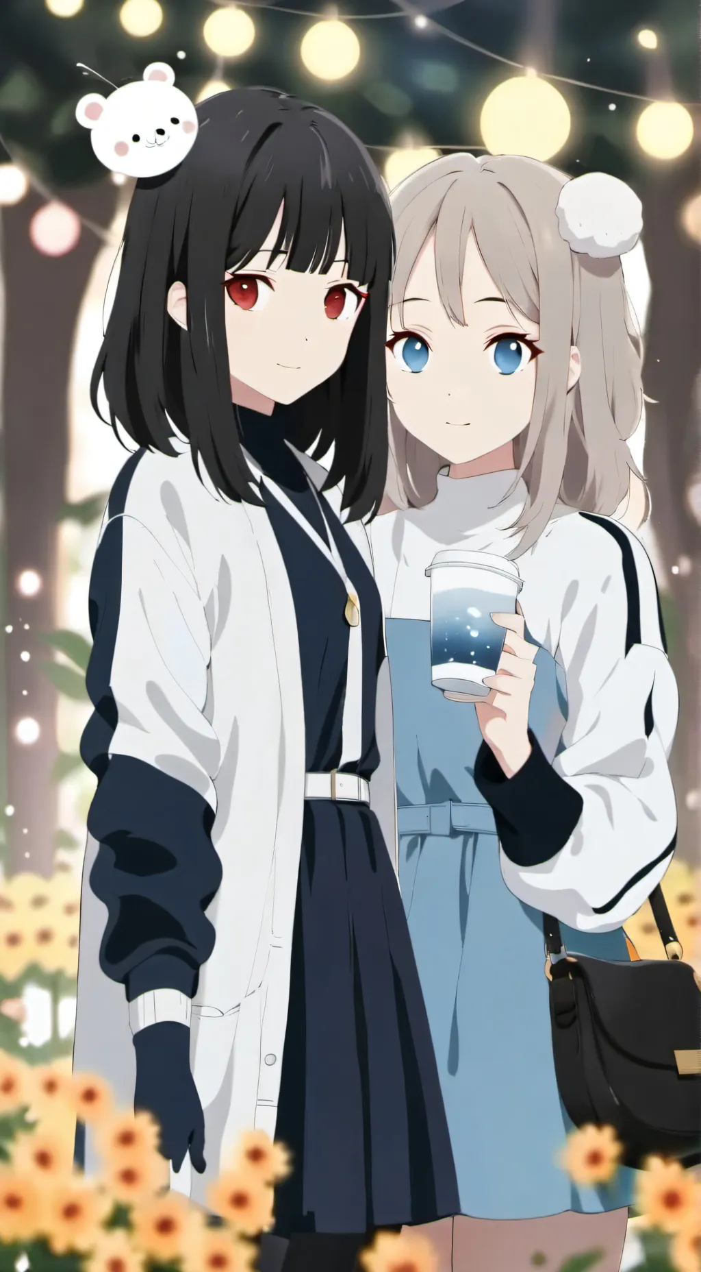 ai character: Chicas Populares background