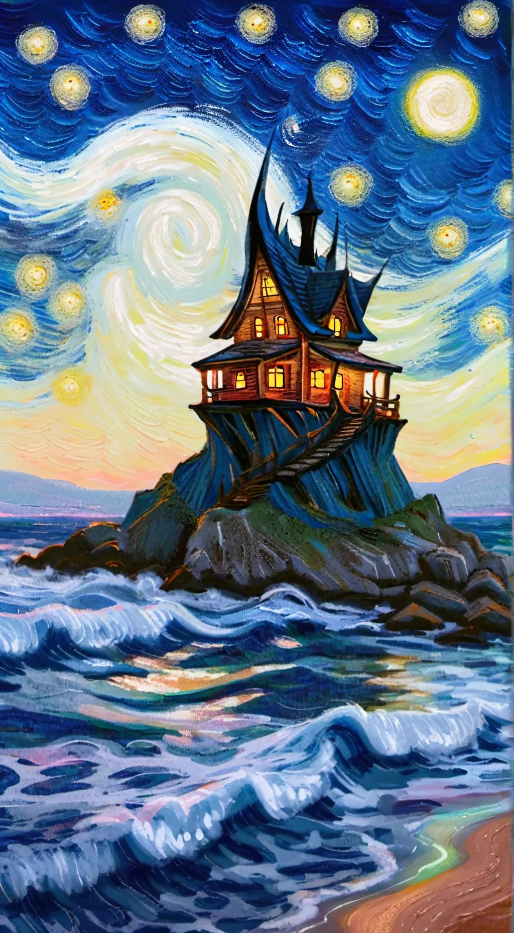 ai character: Owl house background