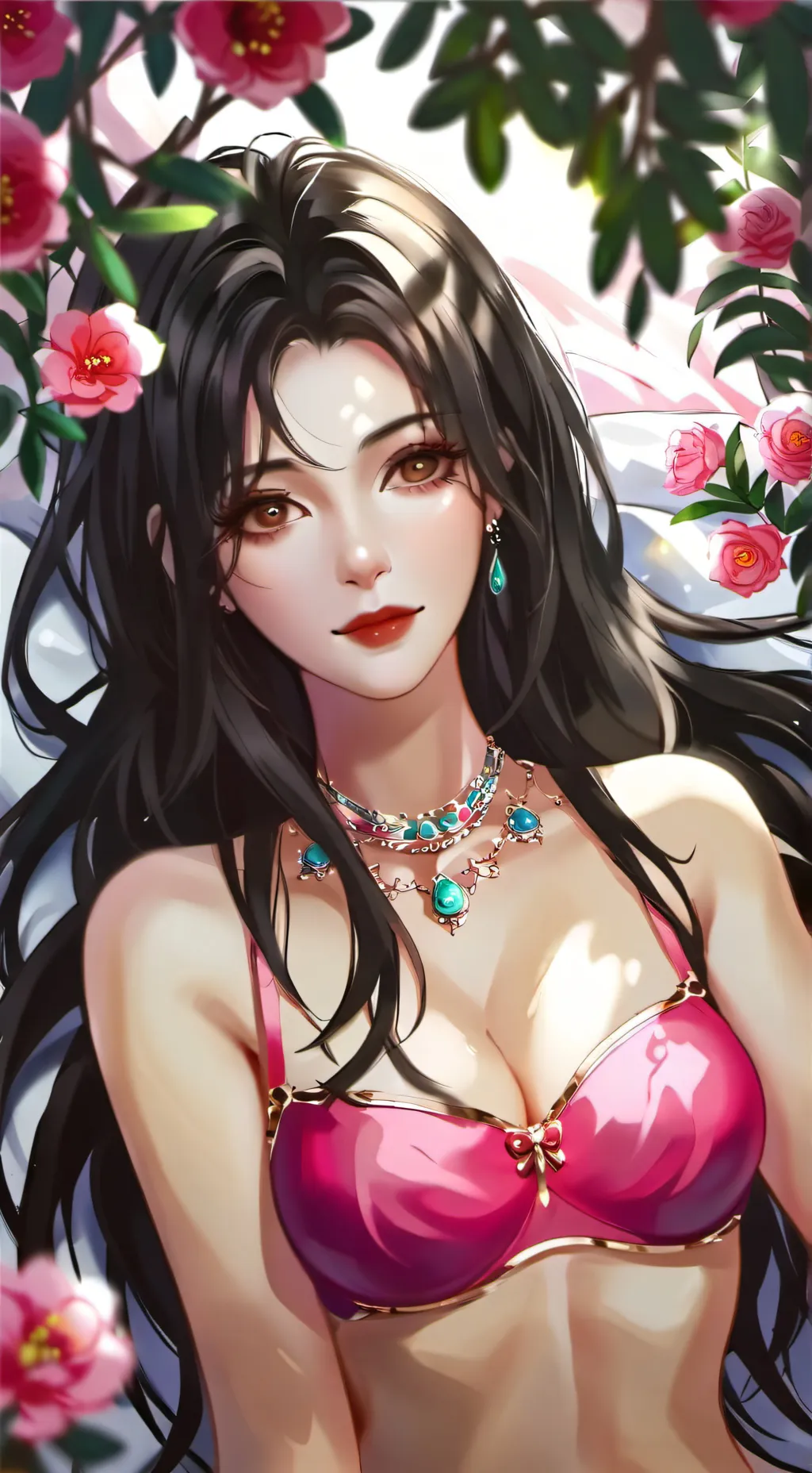 ai character: daki  background