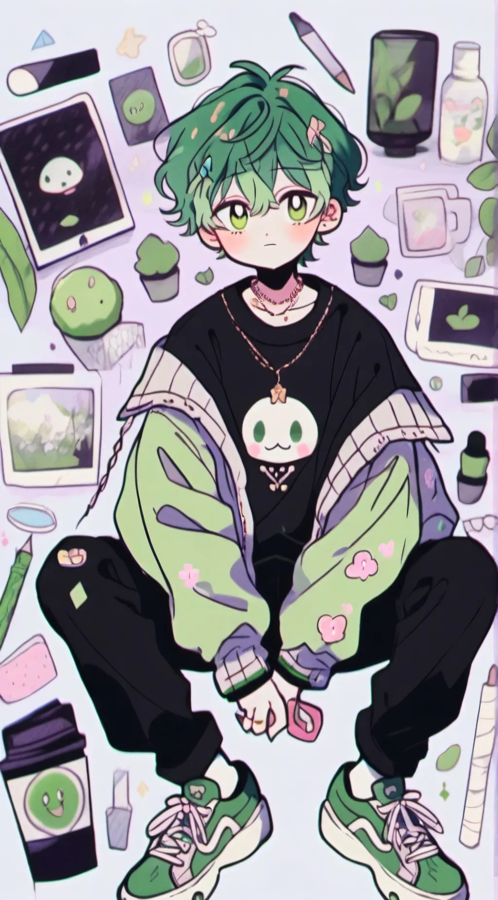 ai character: dawson background