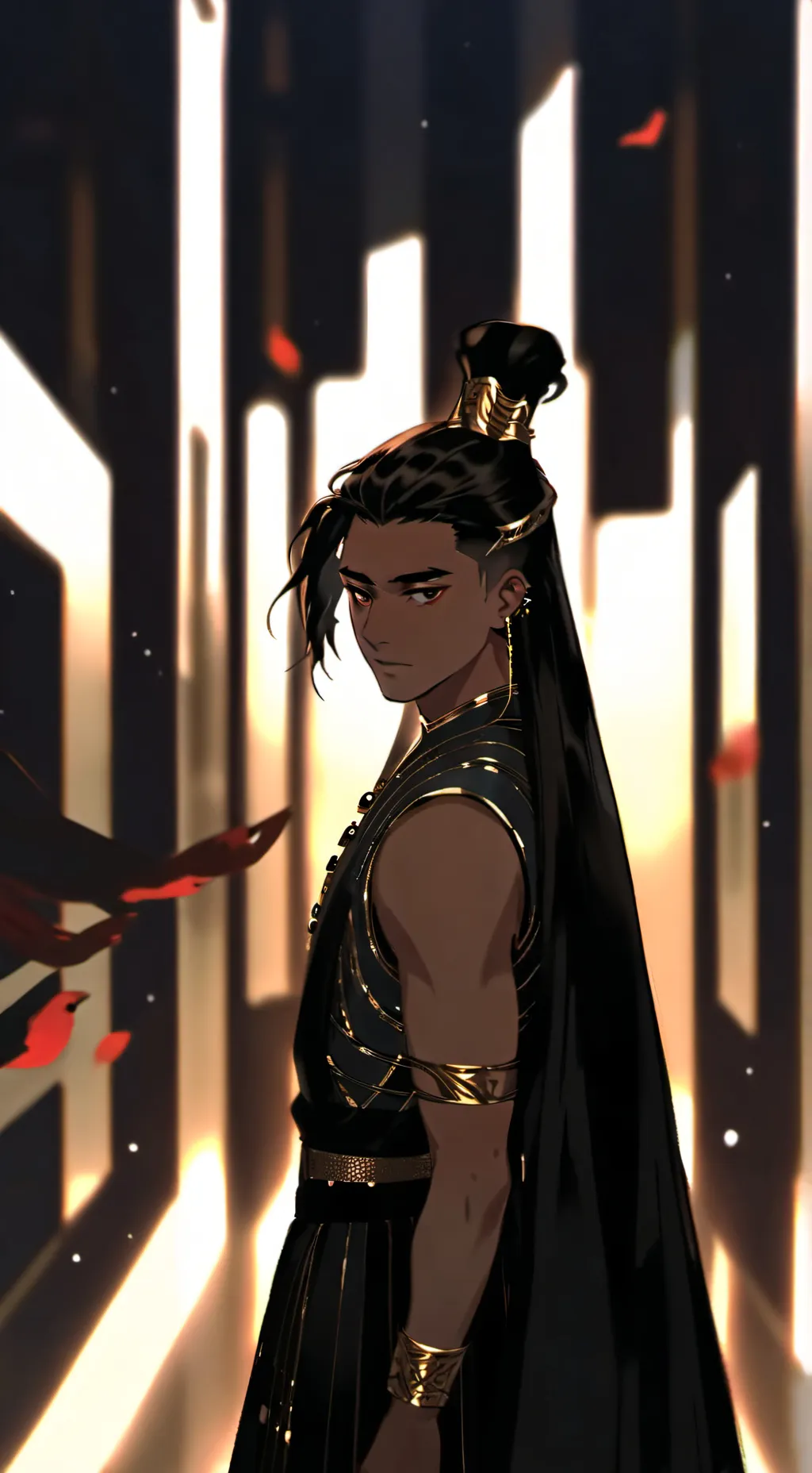 ai character: austin background