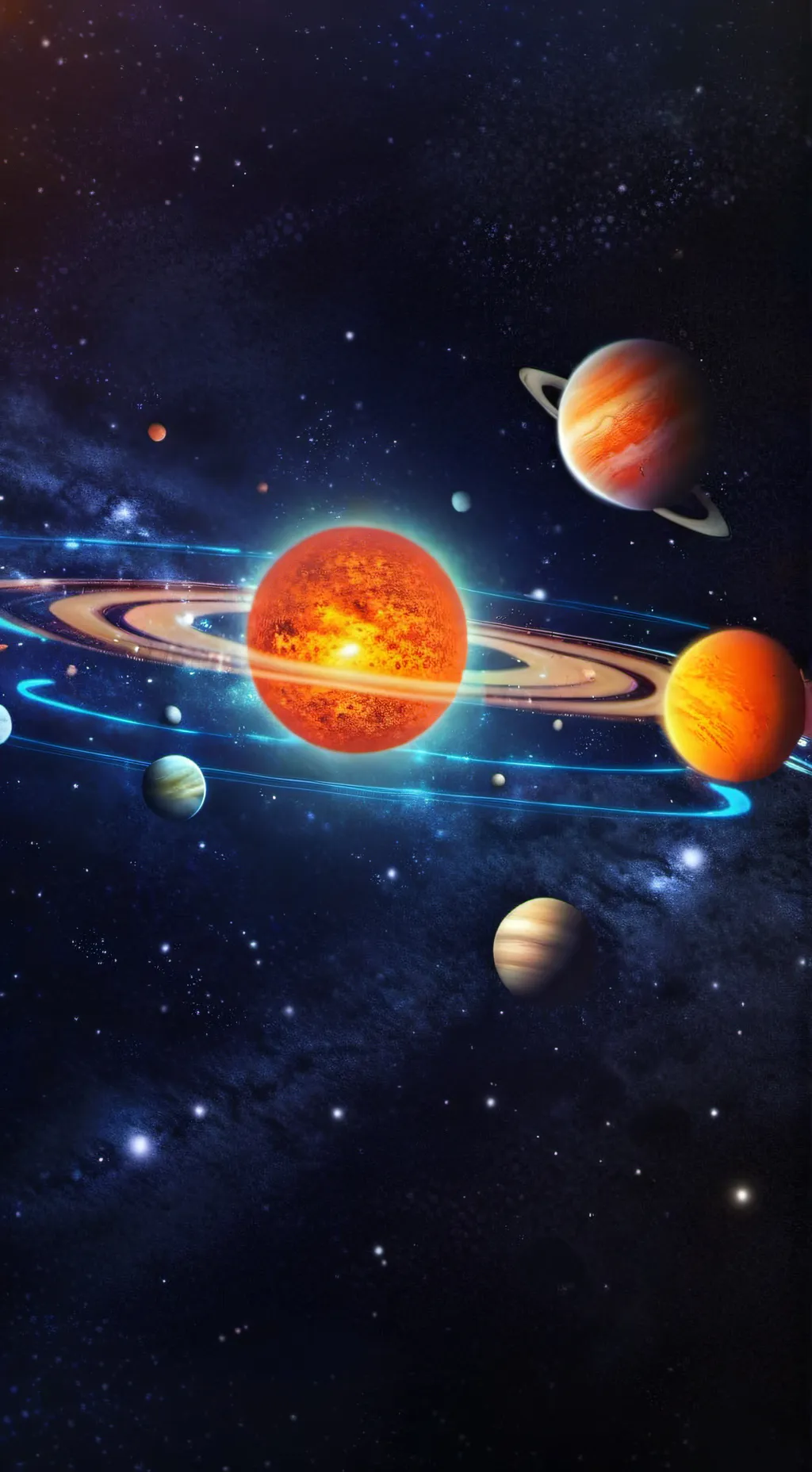 ai character: SOLARBALLS  background