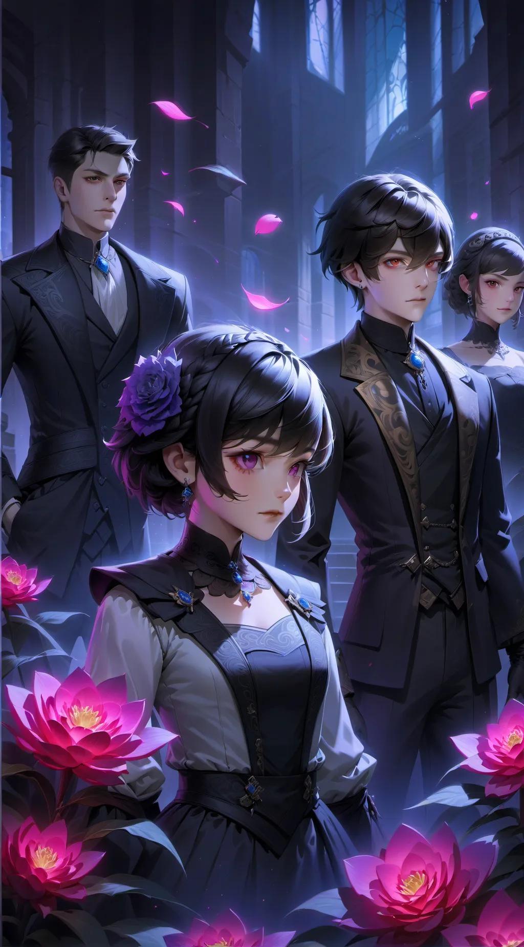 ai character: Emiliano ♥️ background