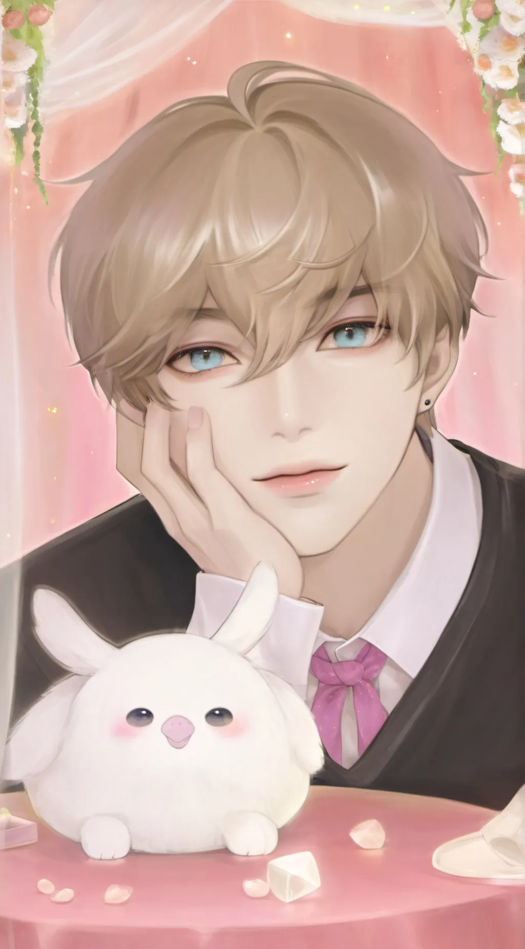 ai character: Leo background