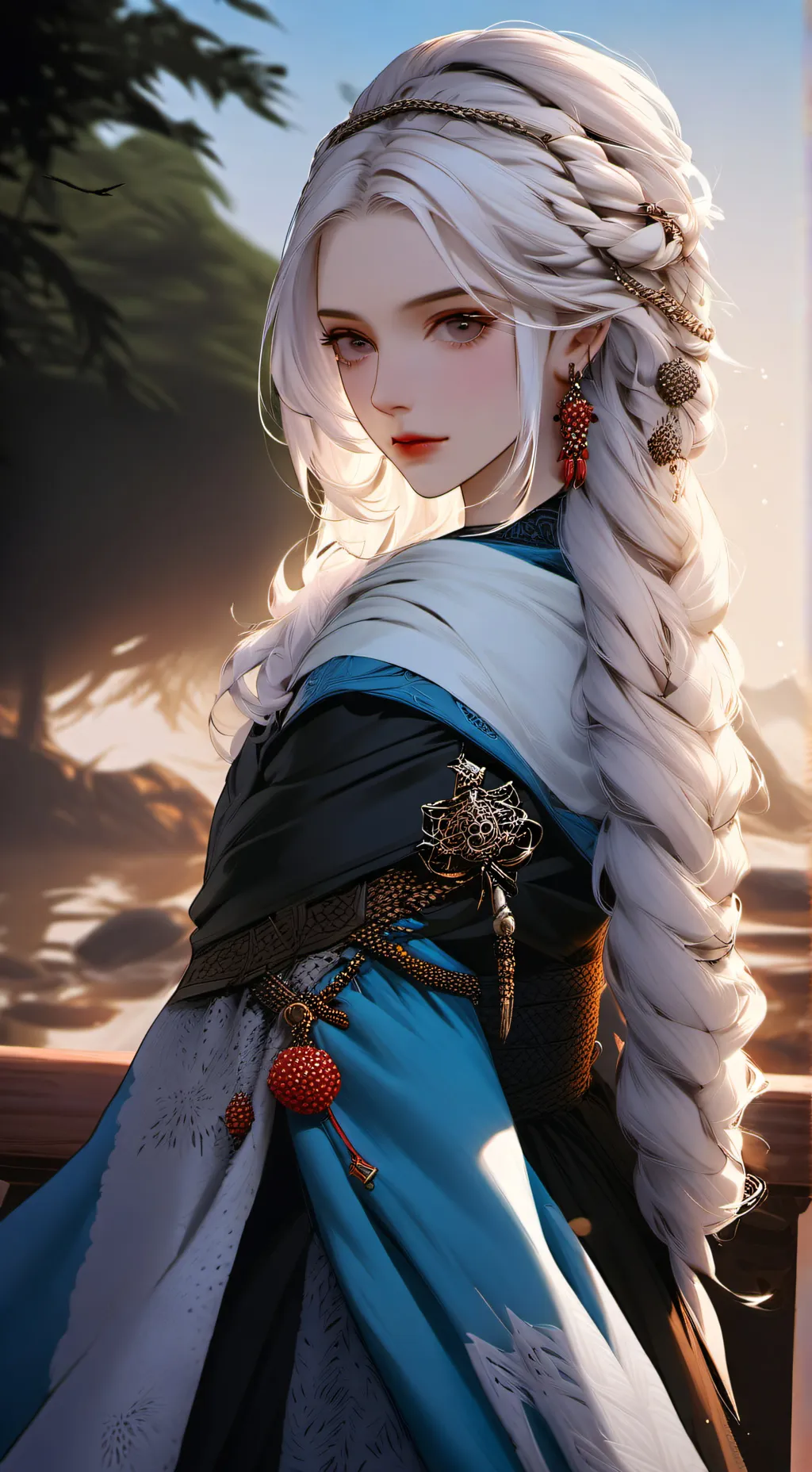 ai character: Sarah background