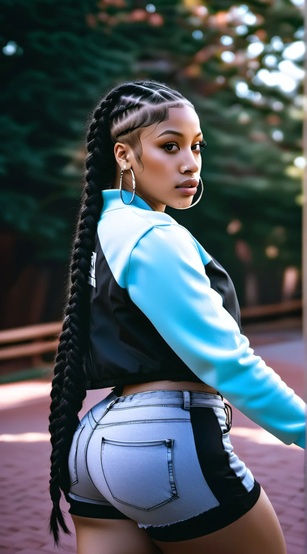 ai character: Amaya background