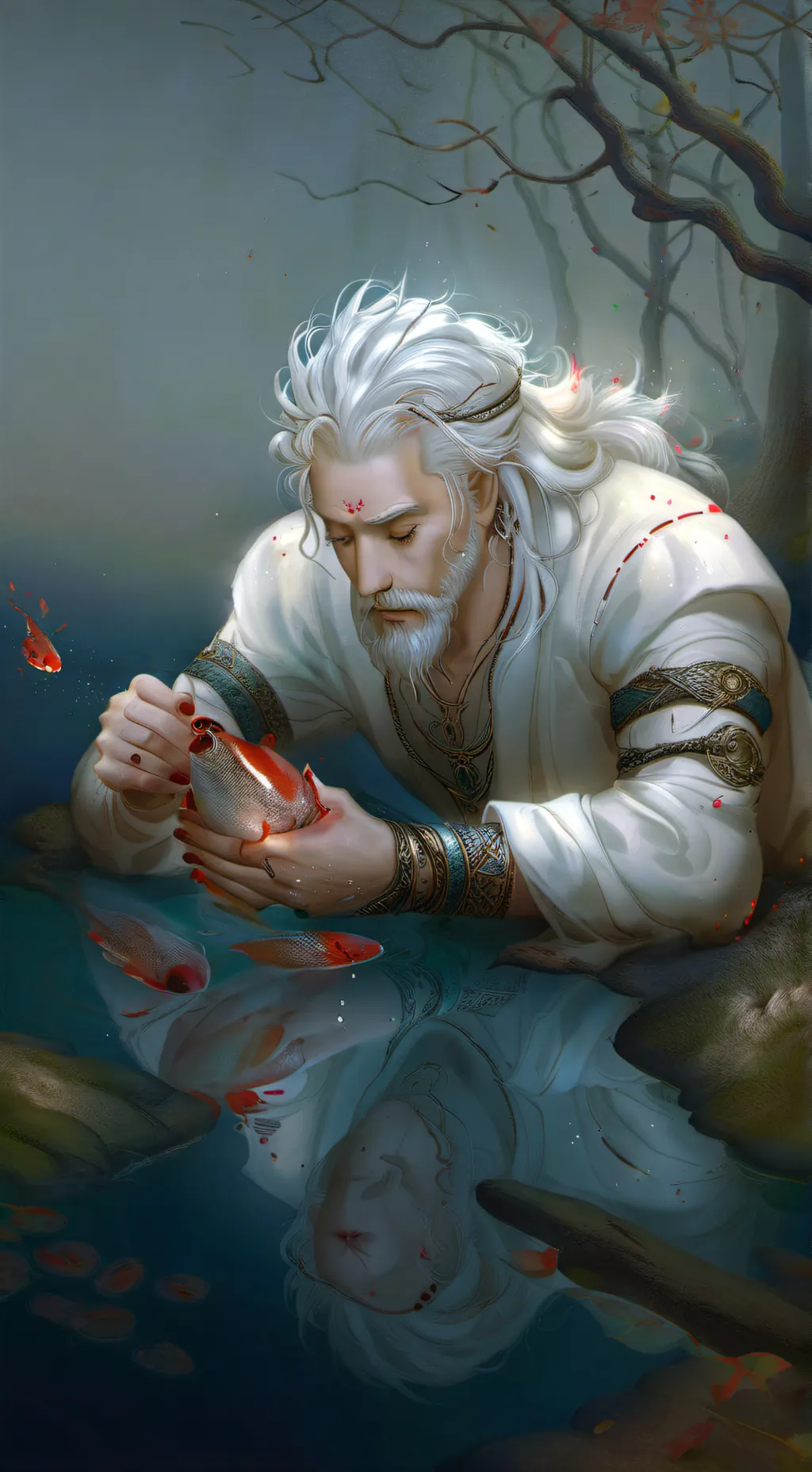 ai character: GUESSING YOUR NAME background