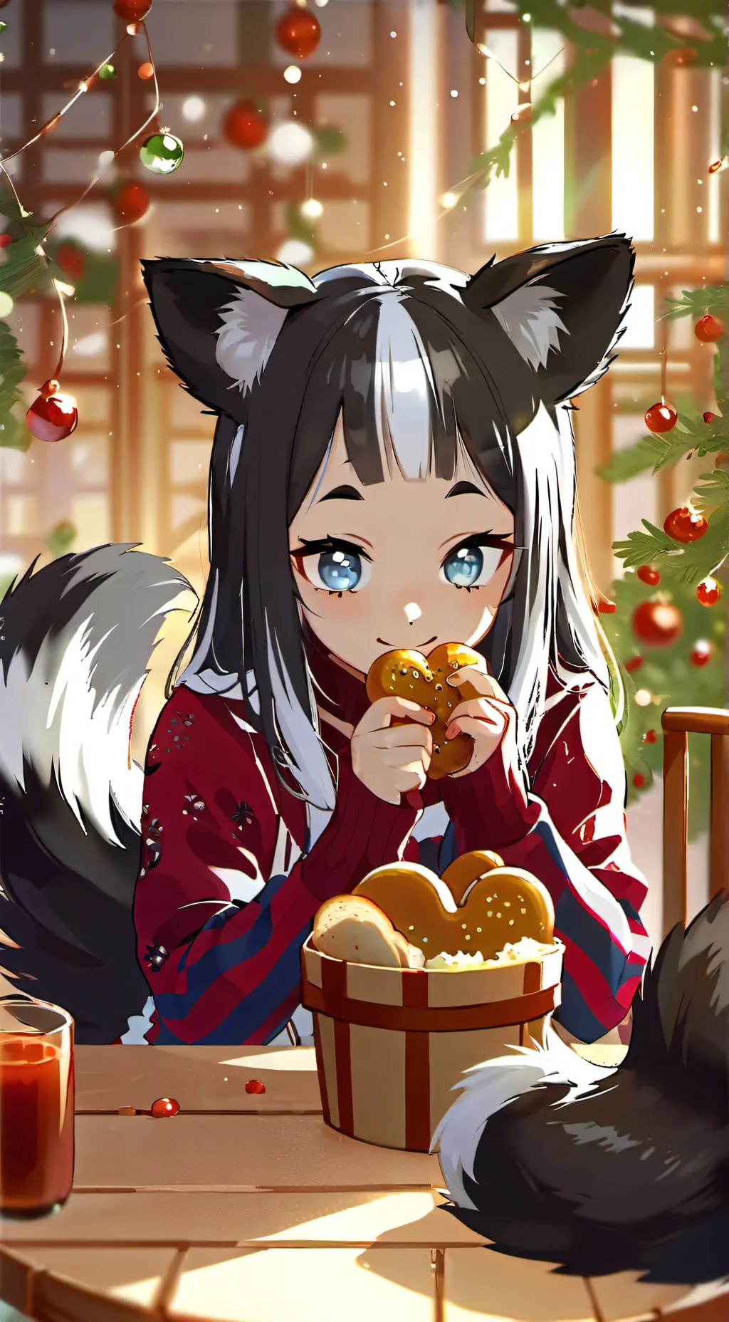 ai character: Skunkster Spirit background