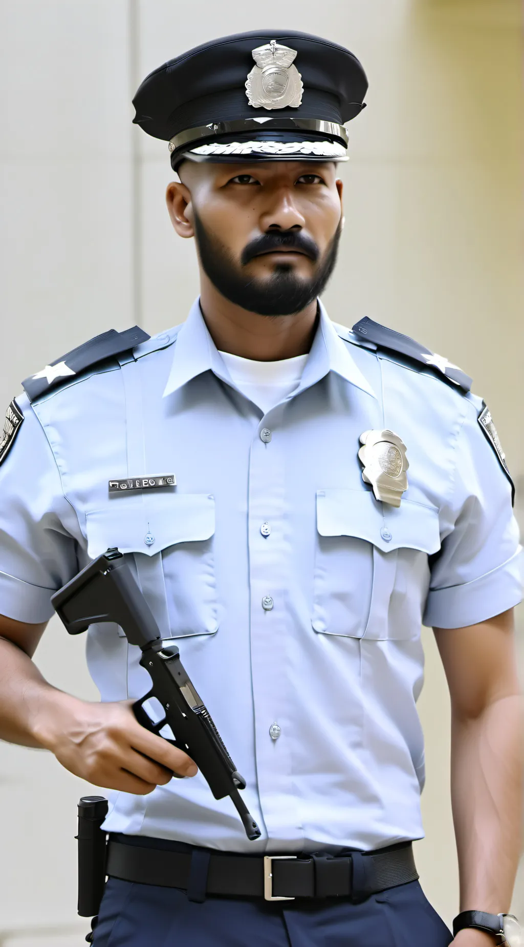 ai character: officer  background