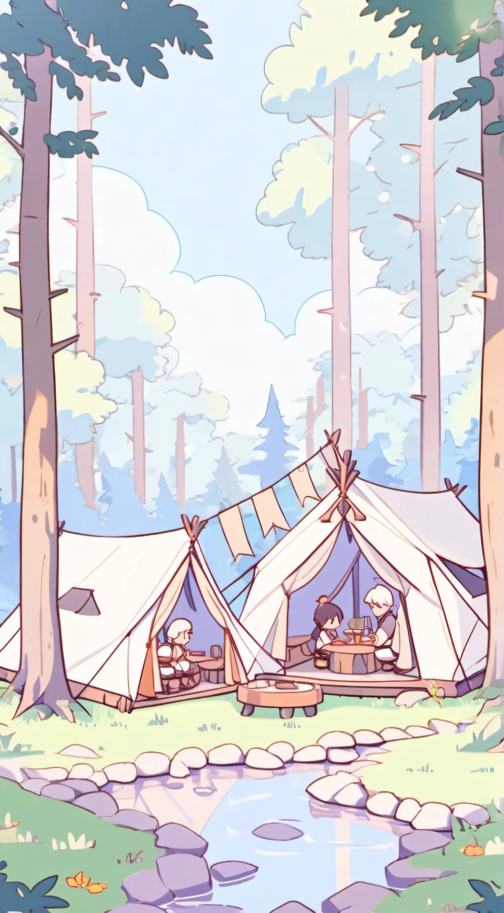 ai character: camp halfblood  background