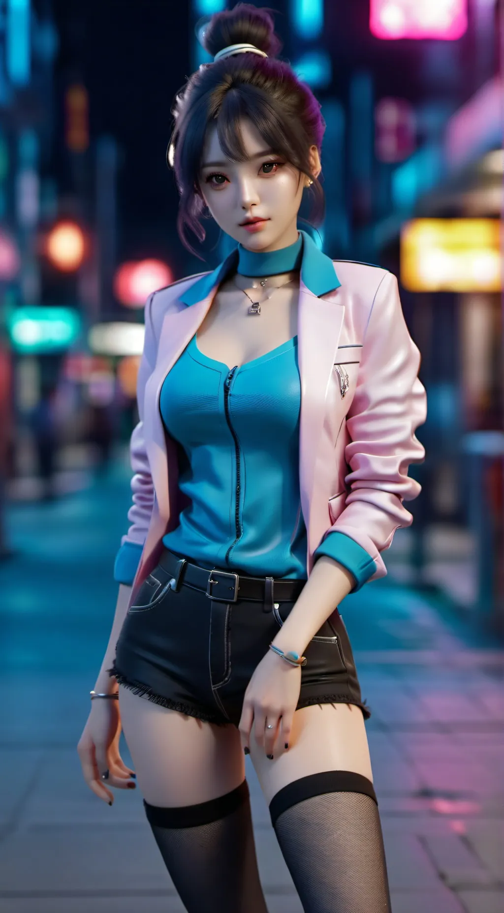 ai character: Ariel background