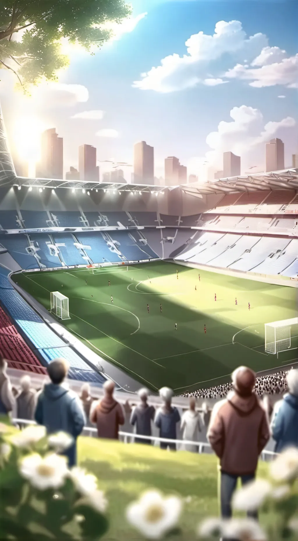 ai character: soccer carrer background