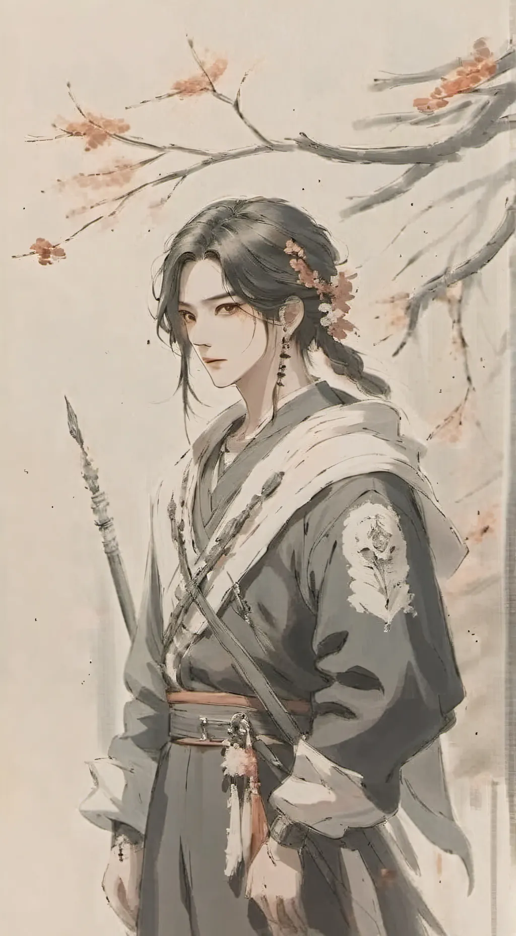 ai character: 🌹pilares🎀 background