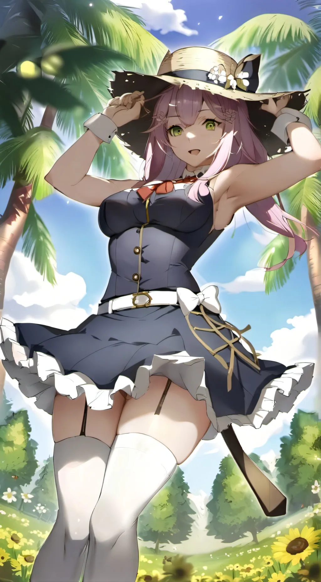 ai character: Vanessa ￼ background