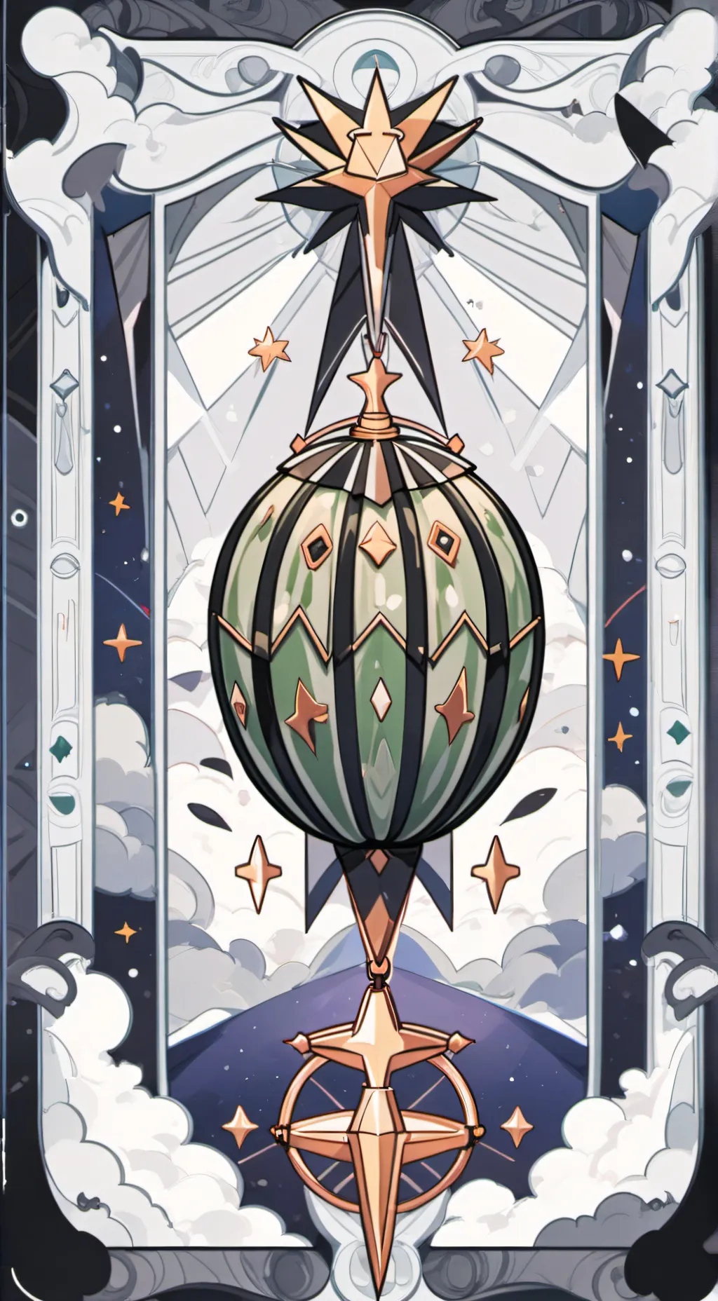 ai character: Hard melon￼￼ background