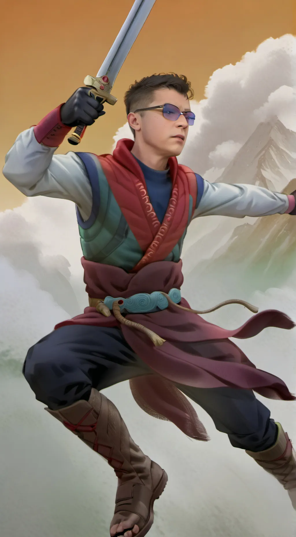 ai character: Aleks background