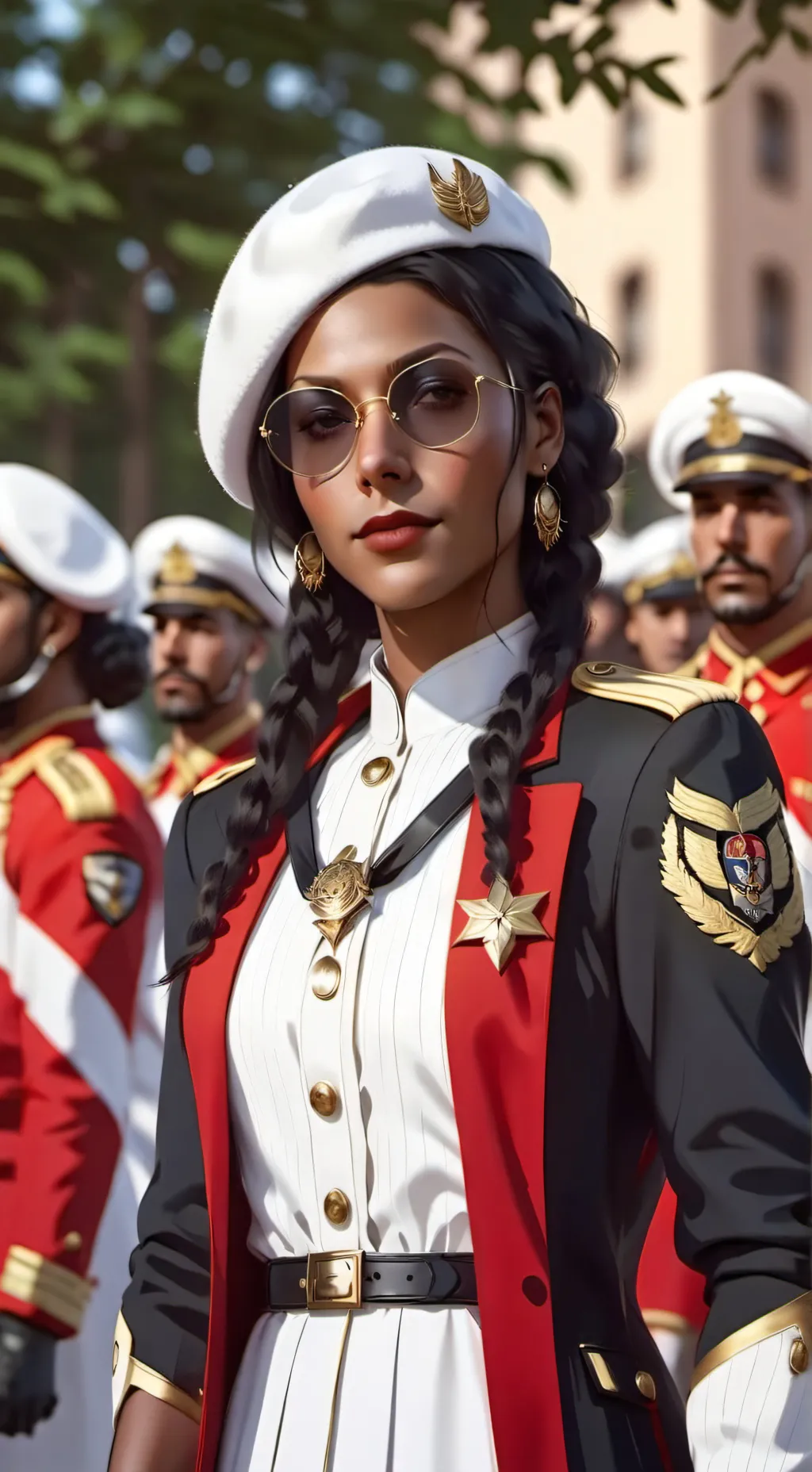 ai character: Olivia  background