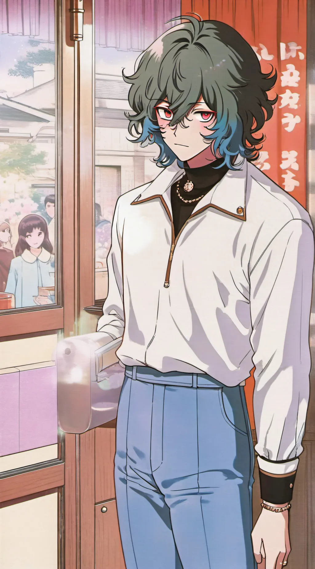 ai character: HS!quackity  background