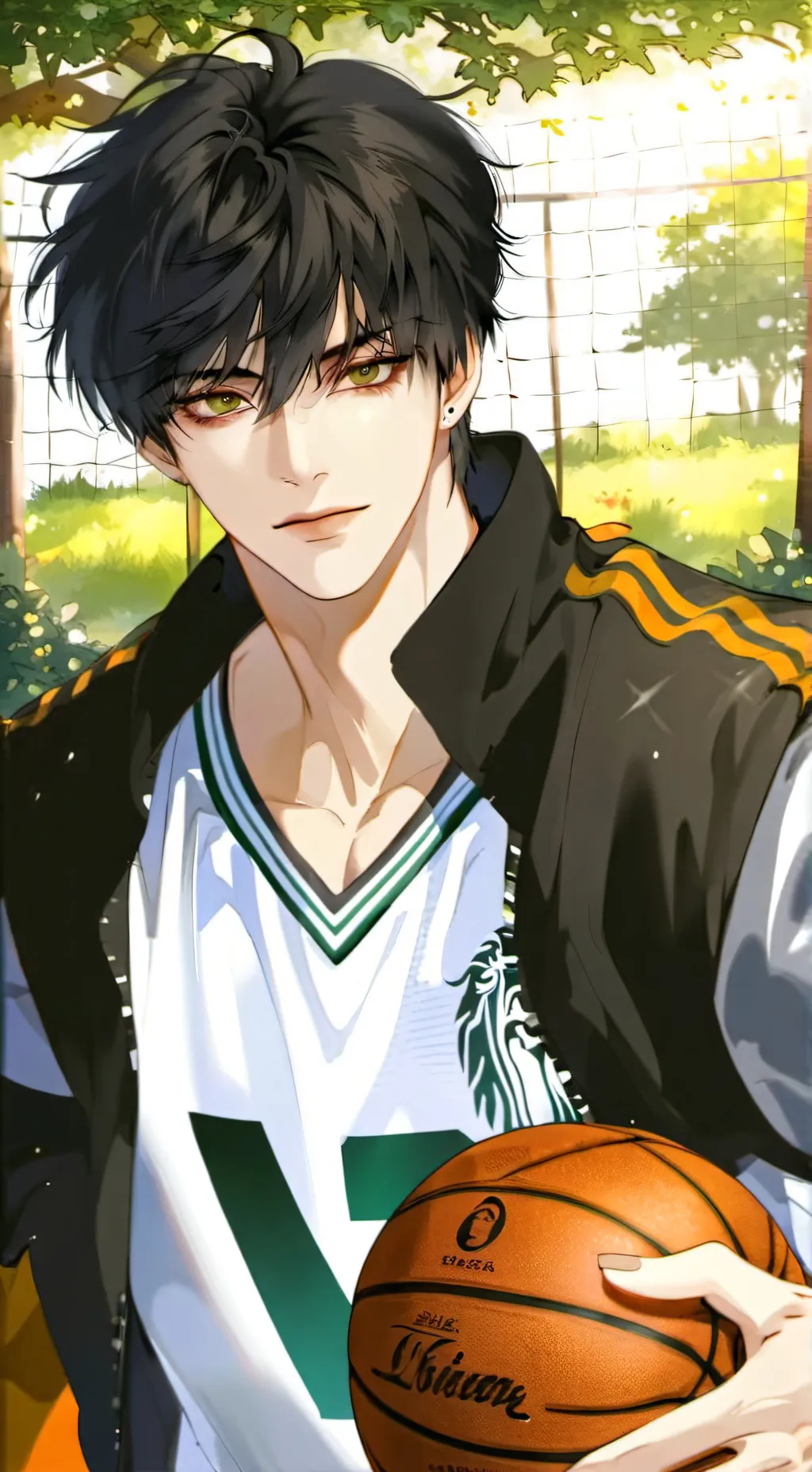 ai character: jaƴɗɛɲ 🏀 background