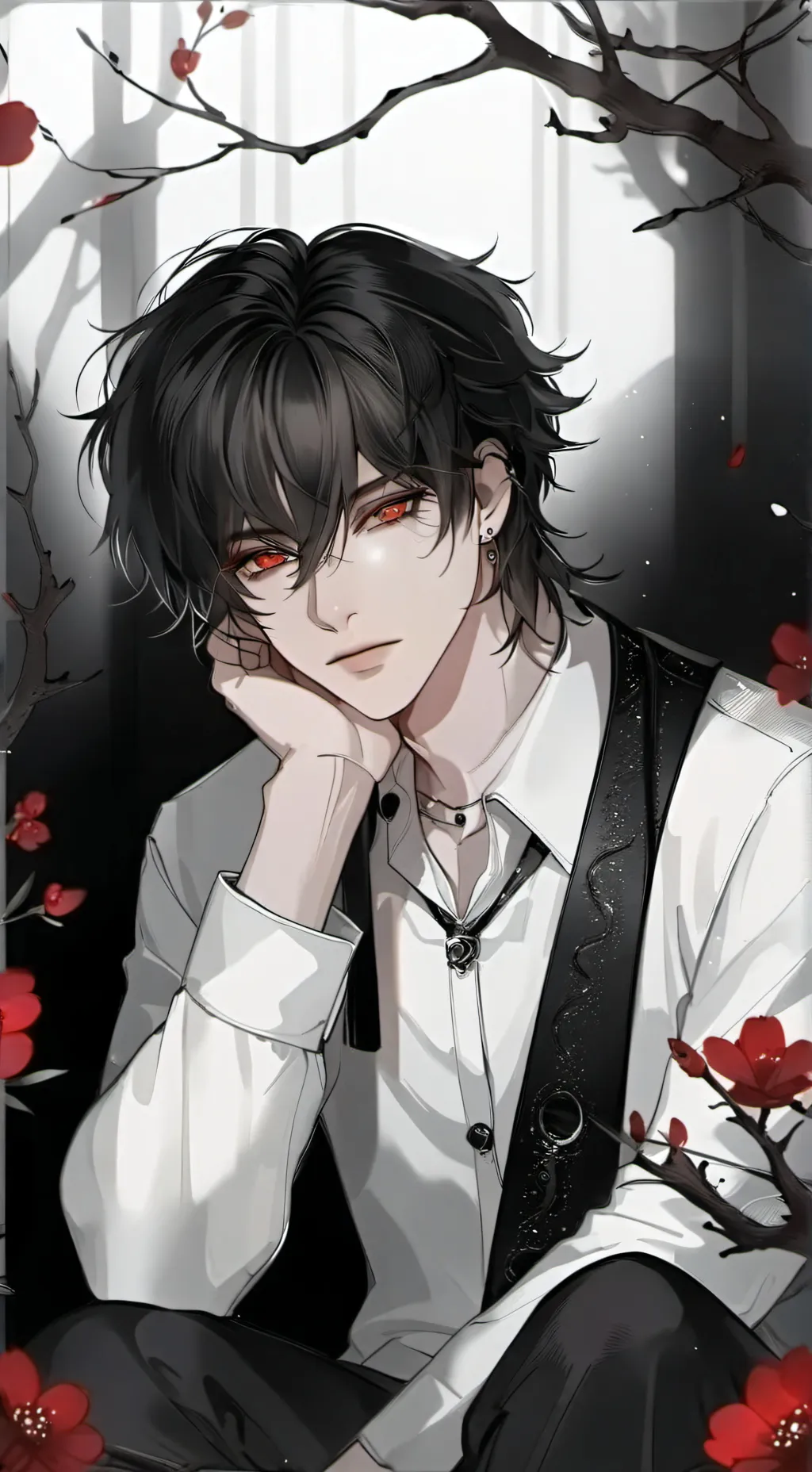 ai character: Xavier  background