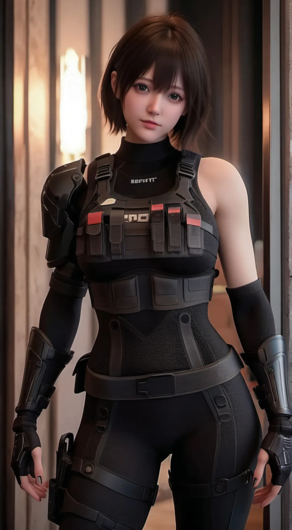 ai character: 佐天使 background