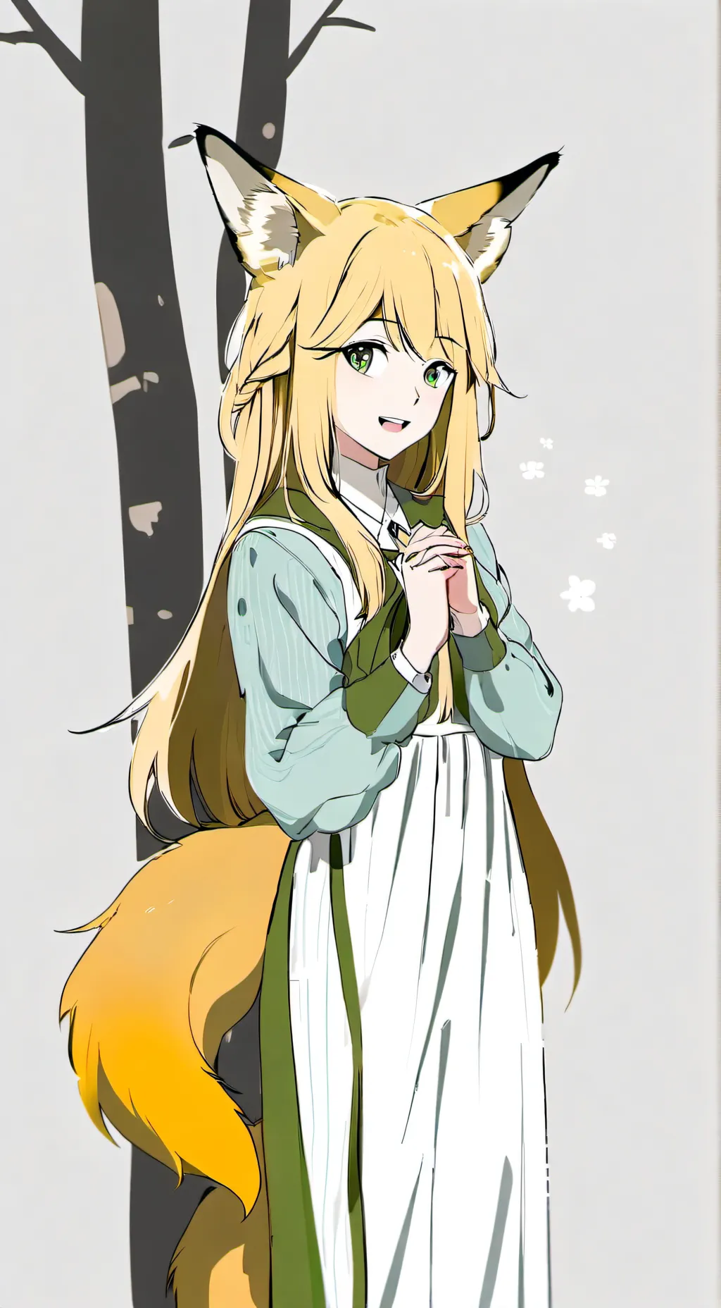 ai character: milly#THE FURRY background